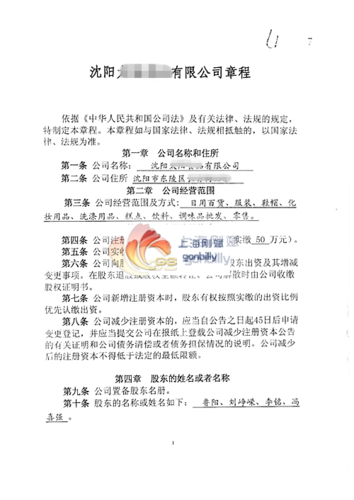 东北地区工商查册服务