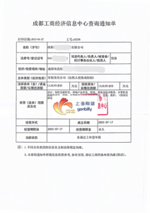 西南地区工商查册服务